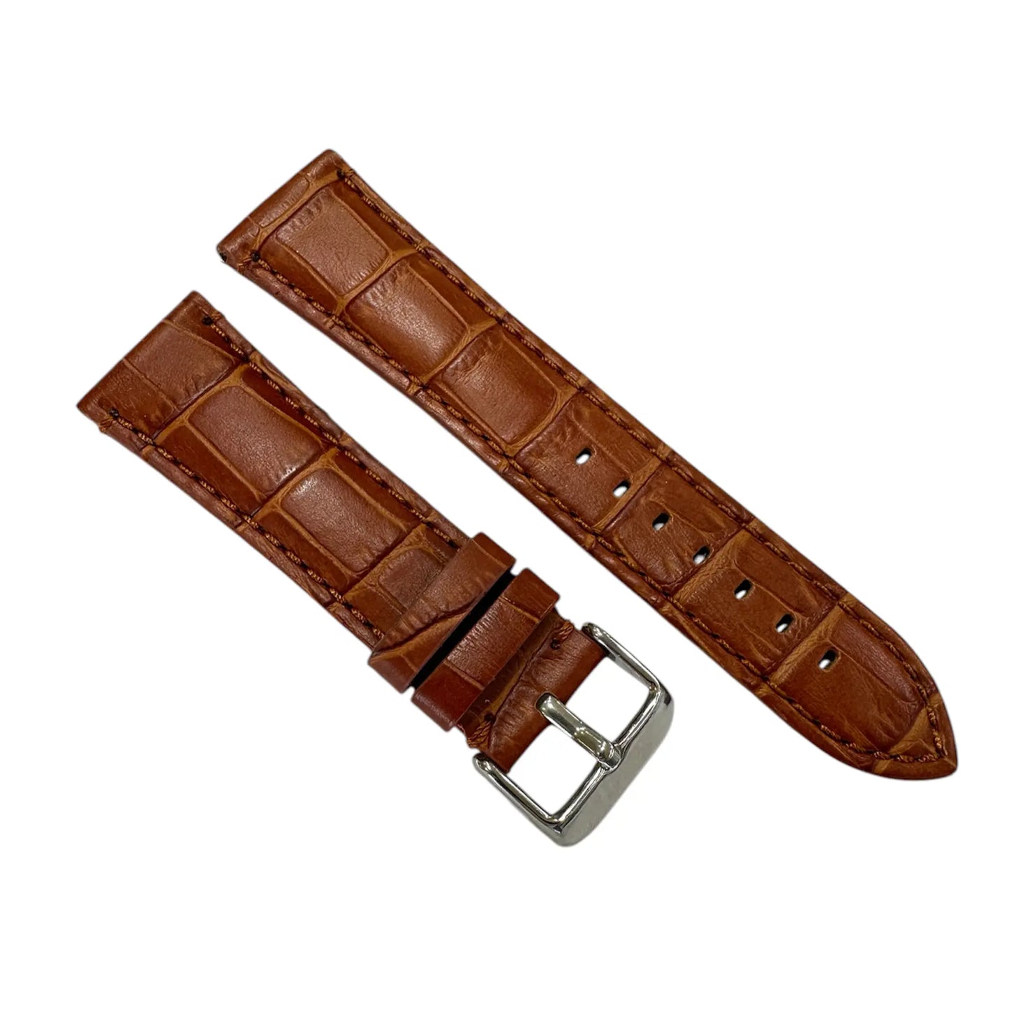 Λουρί GGL107 Brown Leather Strap N24
