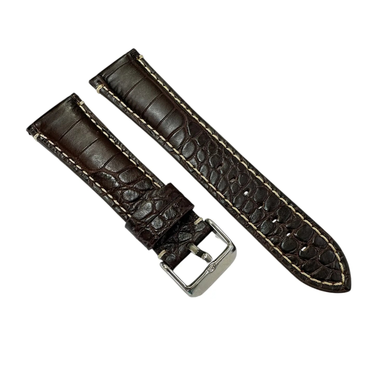 Λουρί GGL108 Dark Brown Leather Strap N24
