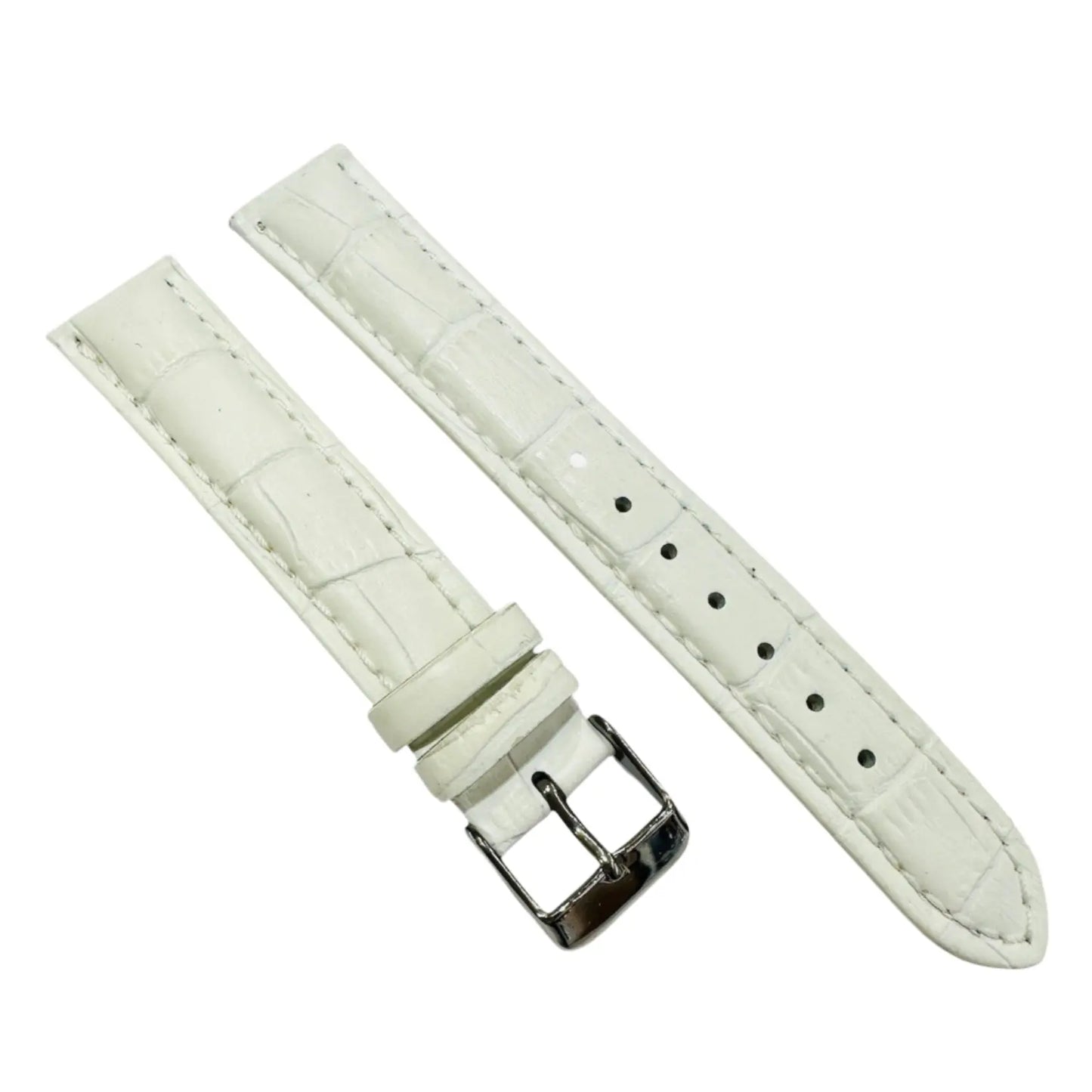 Λουρί GGL114 White Leather Strap N18