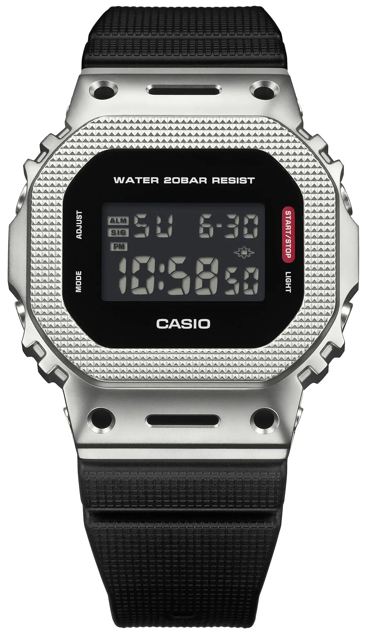 Casio GM-5600M-1ER G-Shock Black Rubber Strap