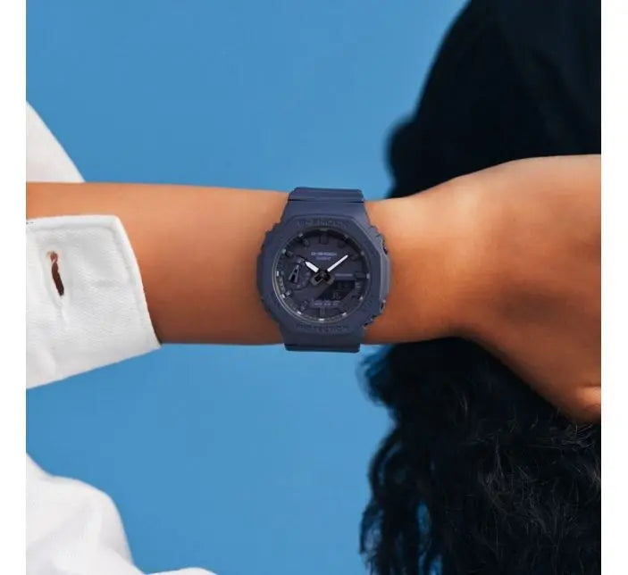 Casio GMA-P2100M-2AER Anadigi Blue Rubber Strap