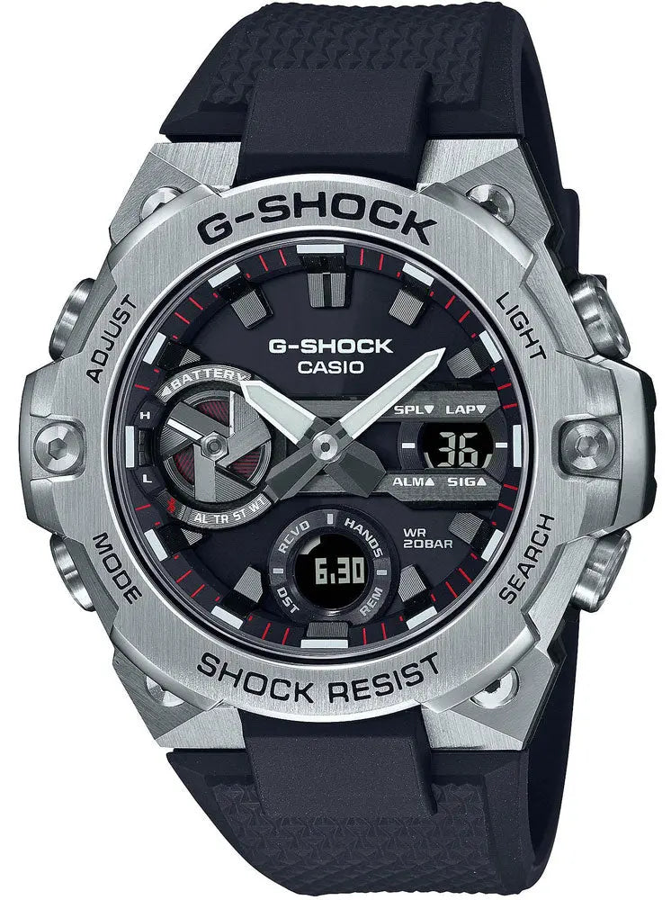 Casio GST-B400-1AER G-Shock Solar Bluetooth Black Rubber Strap