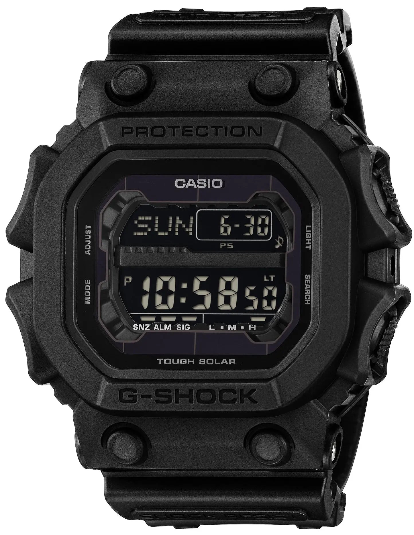 Casio GX-56UBB-1ER G-Shock Solar Black Rubber Strap