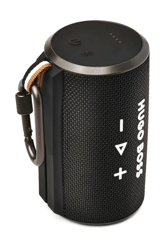 HUGO BOSS HAE421A Iconic Black Bluetooth Speaker