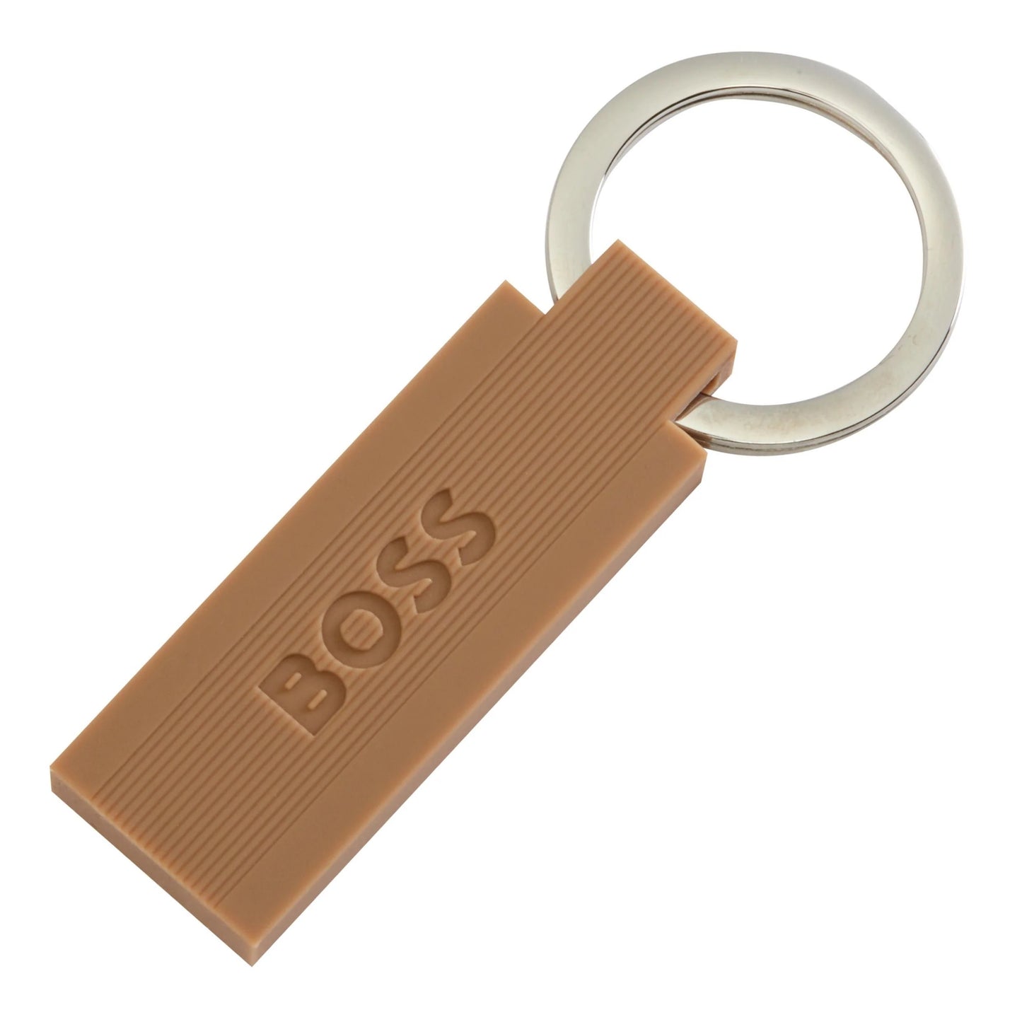 HUGO BOSS HAK421X Μπρελόκ Edge Iconic Camel Key Ring