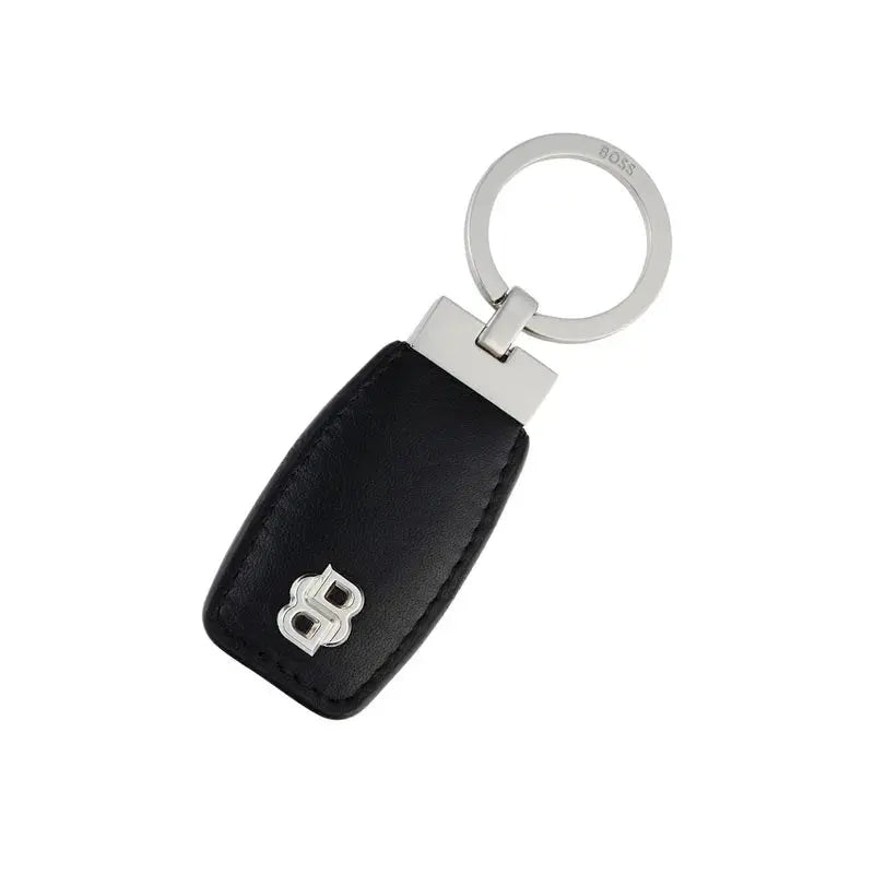 HUGO BOSS HAK889 Edge Black Key Ring Keychain