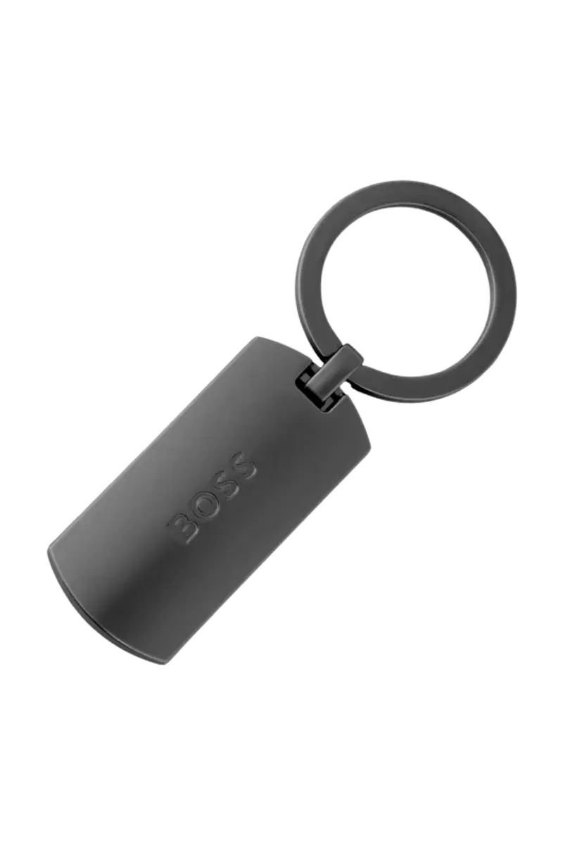 HUGO BOSS HAK620A Μπρελόκ Double B Diamond Black Key Ring