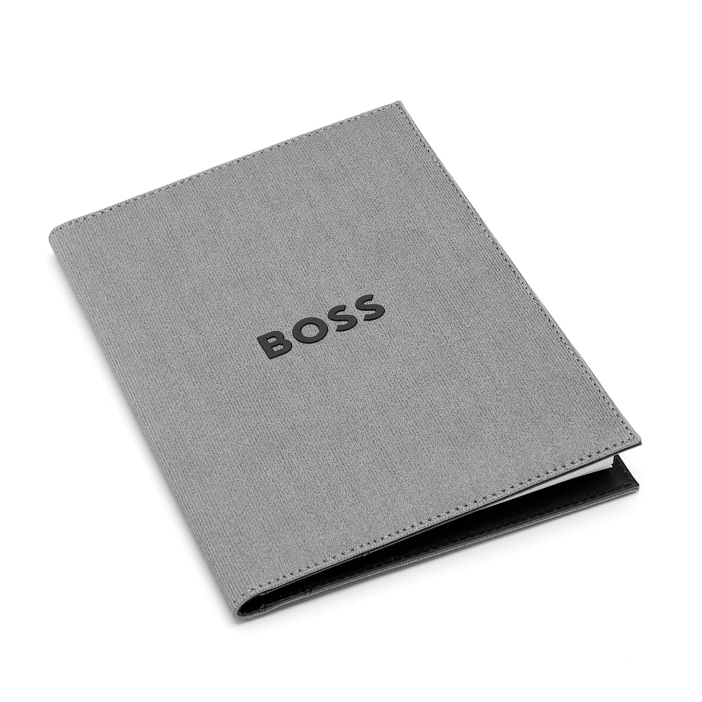 HUGO BOSS HDM002F A5 Outline Black/White Folder