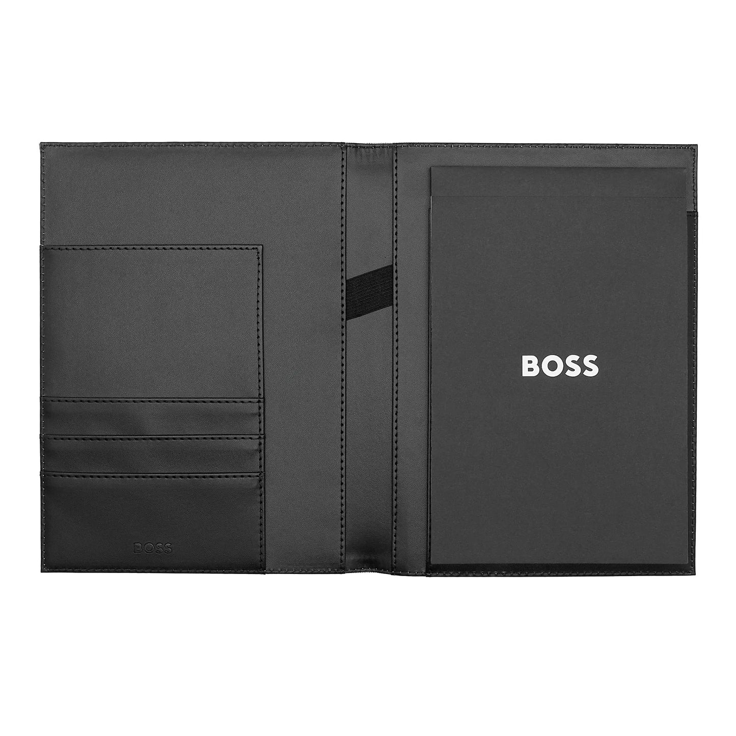 HUGO BOSS HDM002F A5 Outline Black/White Folder
