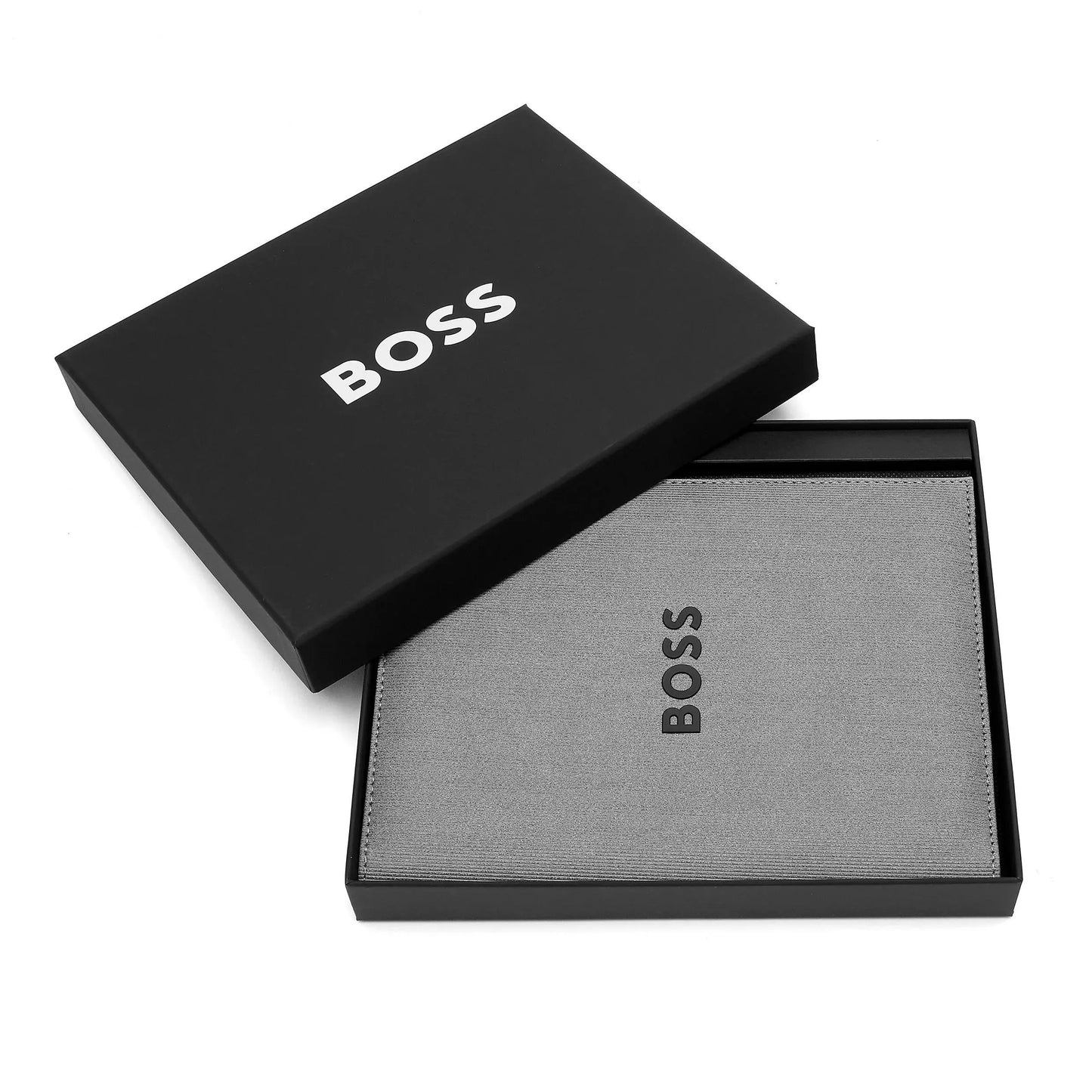 HUGO BOSS HDM002F A5 Outline Black/White Folder