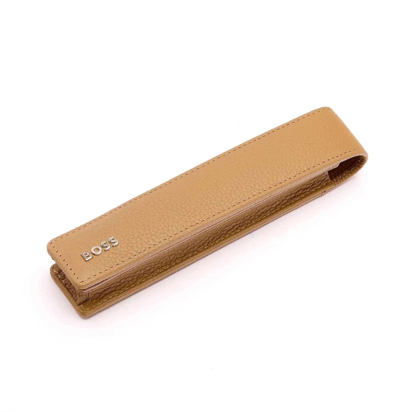 HUGO BOSS HLB417X Θήκη για Στυλό Classic Grained Camel Pouch