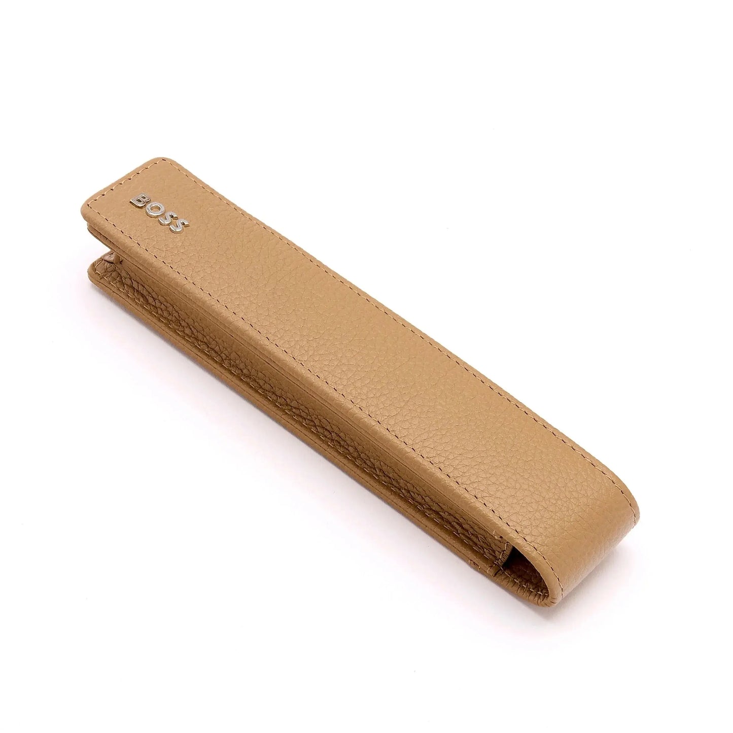 HUGO BOSS HLB417X Θήκη για Στυλό Classic Grained Camel Pouch