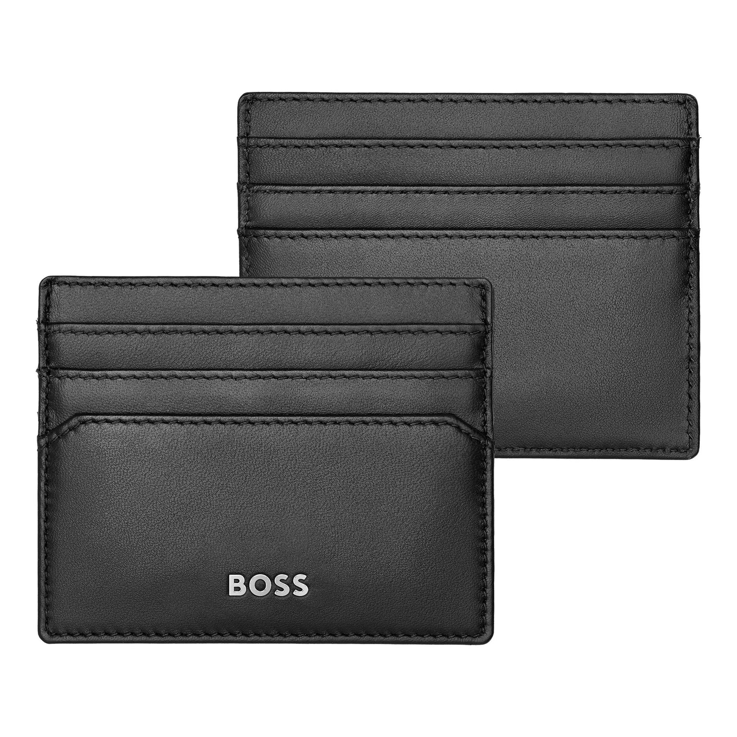 HUGO BOSS HLC403A Καρτοθήκη Classic Smooth Black Card Holder
