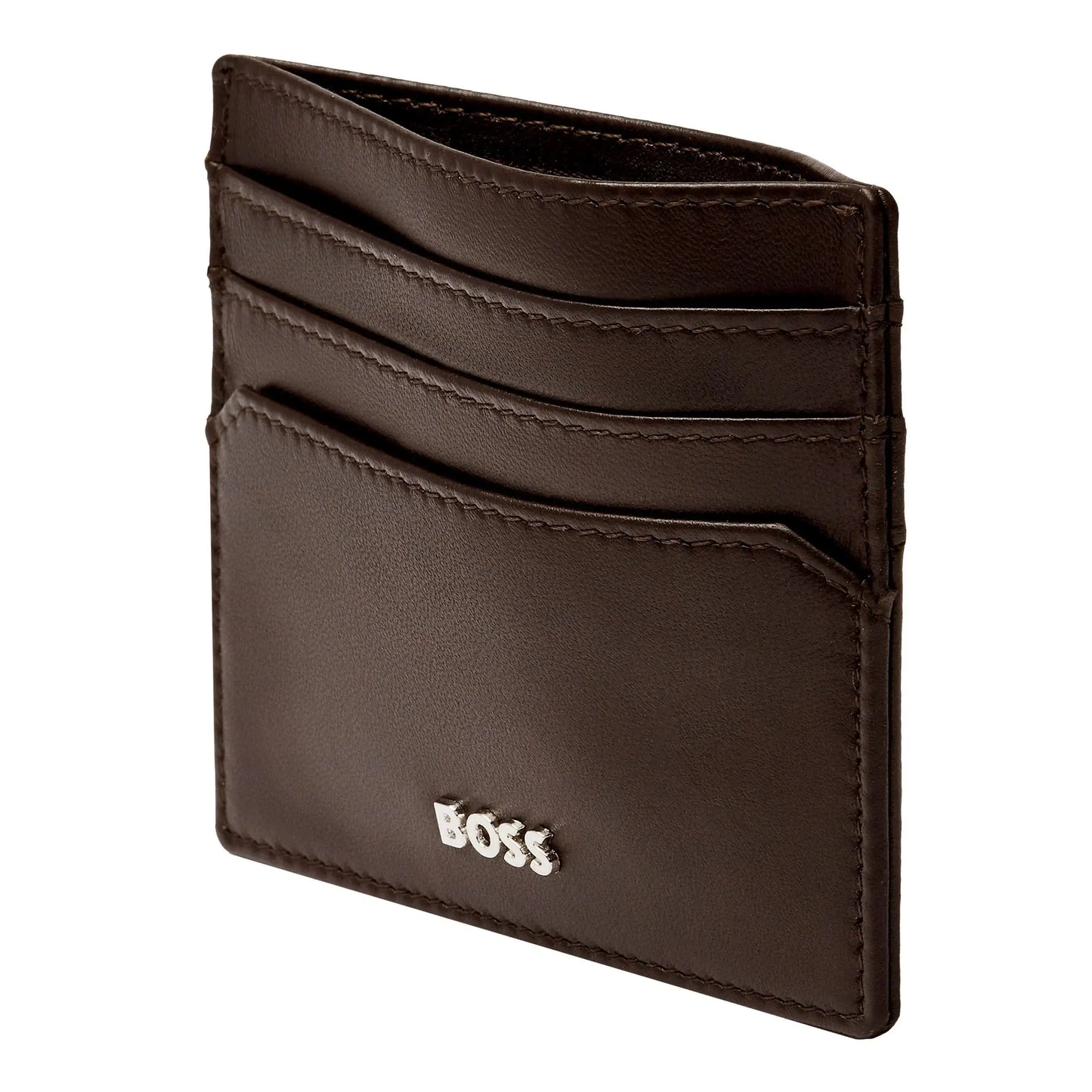 HUGO BOSS HLC403Y Καρτοθήκη Classic Smooth Brown Card Holder