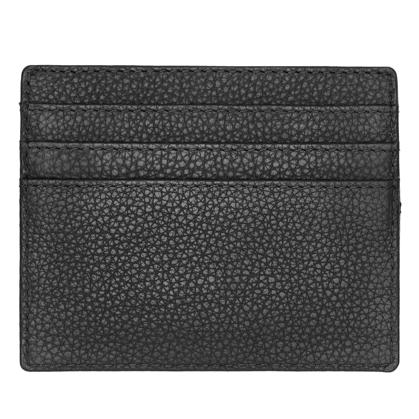 HUGO BOSS HLC416A Καρτοθήκη Grained Black Card Holder