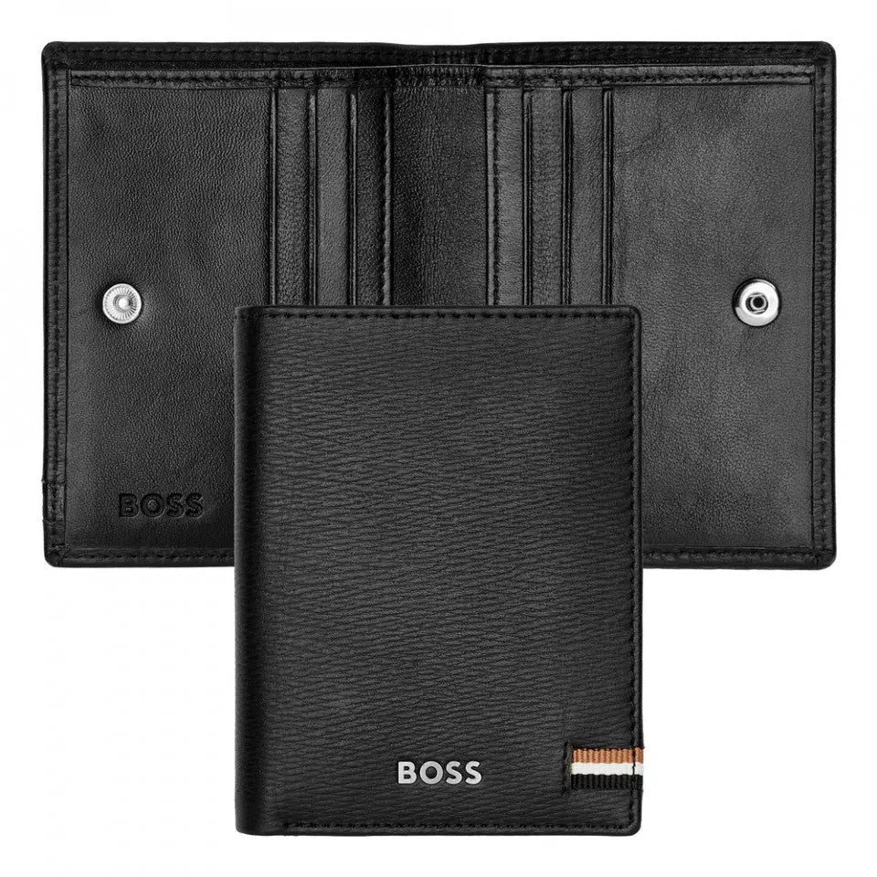 HUGO BOSS HLE421A Καρτοθήκη Iconic Black Card Holder