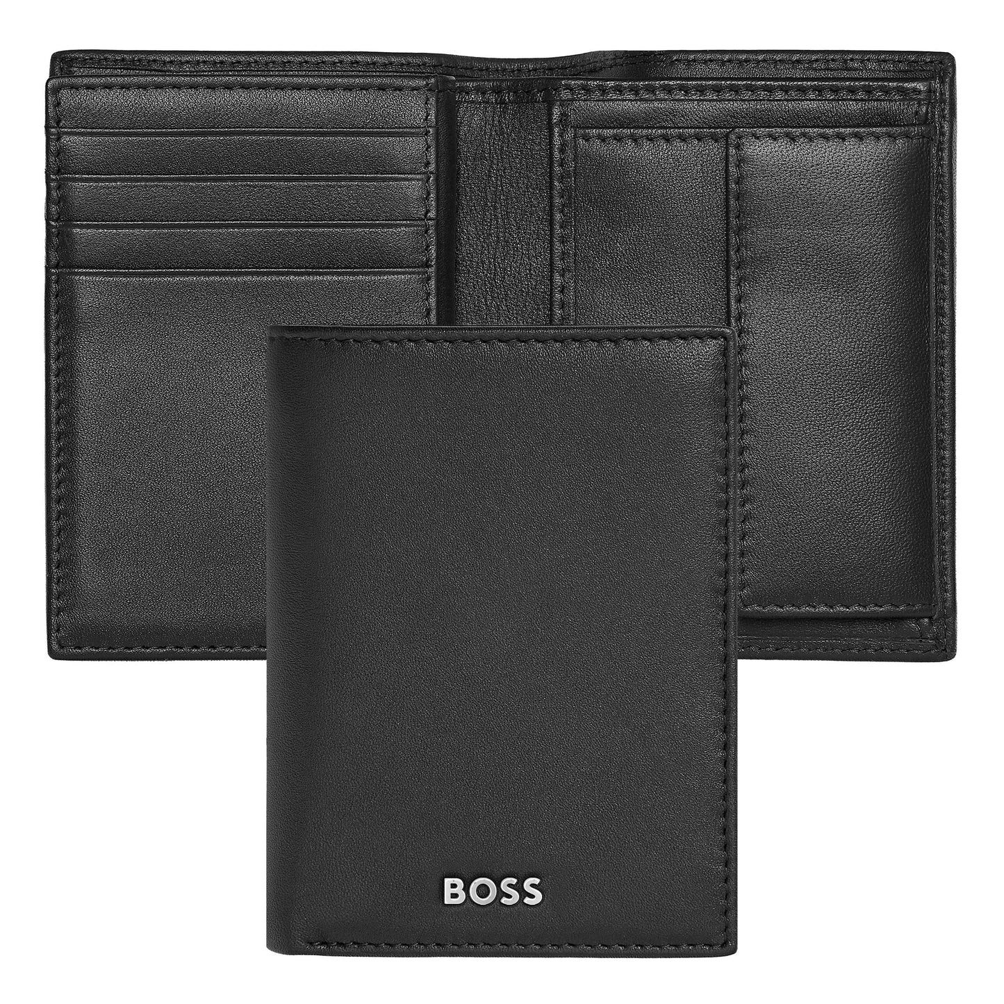 HUGO BOSS HLC009J Storyline Gray Card Holder