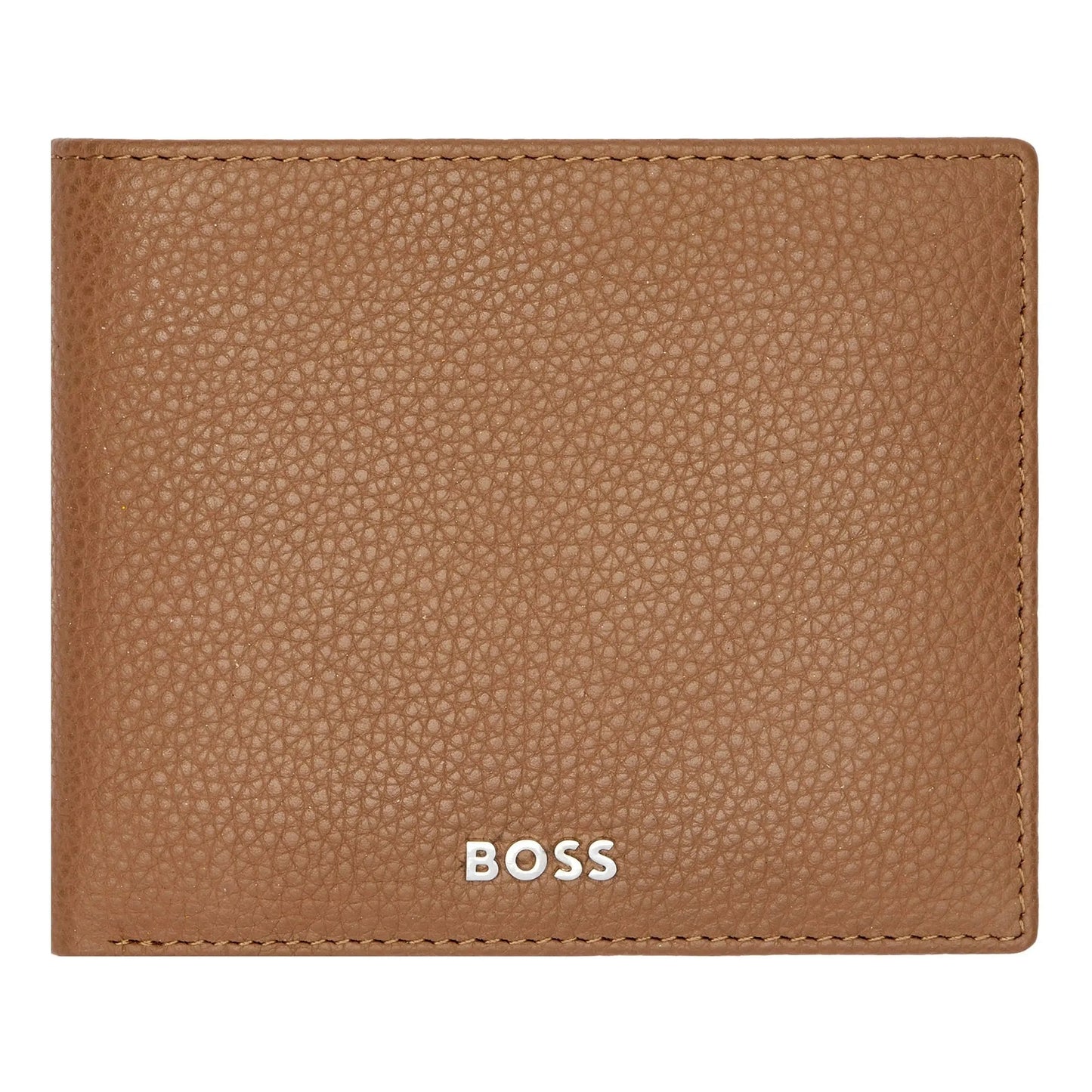 HUGO BOSS HLM416X Πορτοφόλι Grained Camel Wallet
