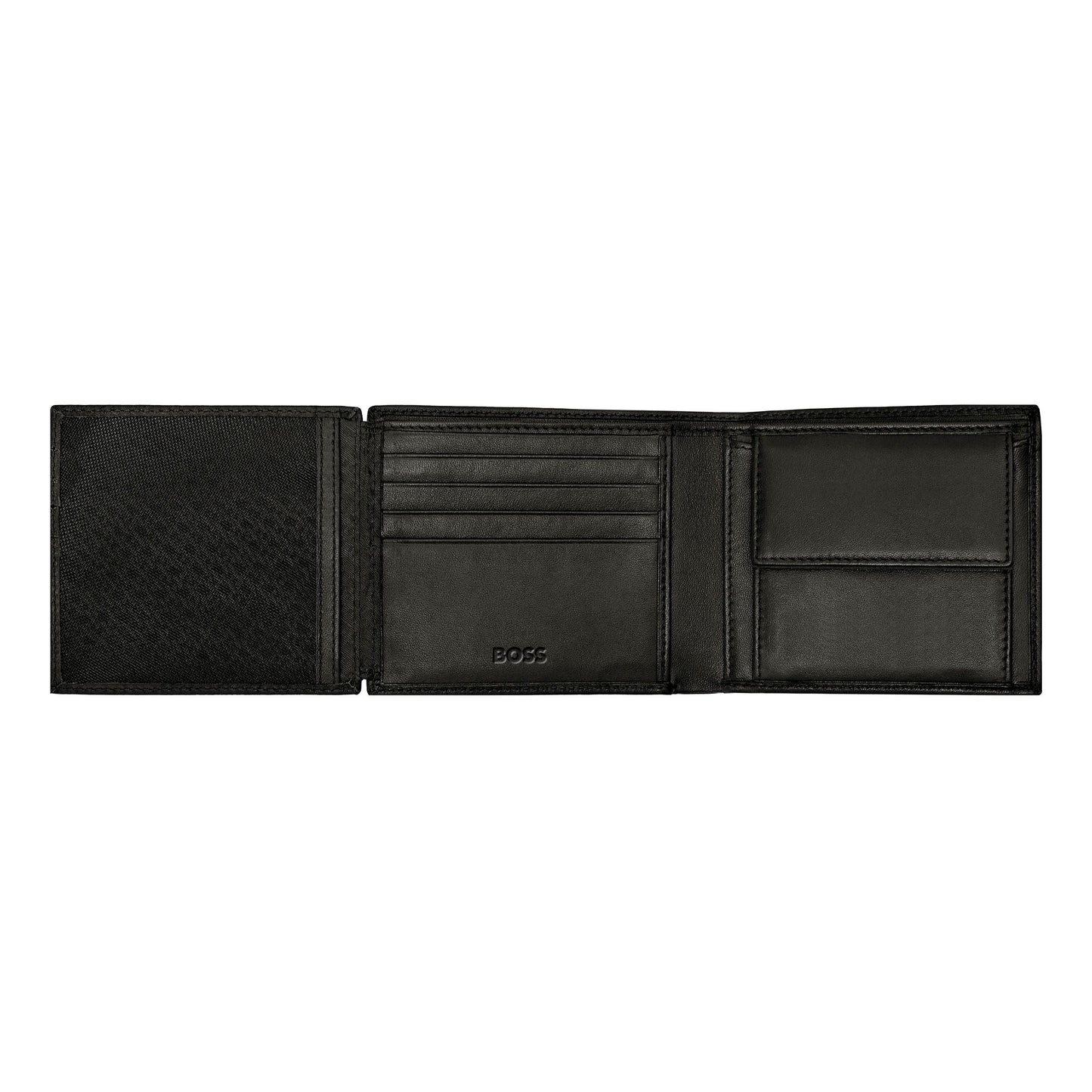 HUGO BOSS HLN403A Πορτοφόλι Classic Smooth Black Money Wallet