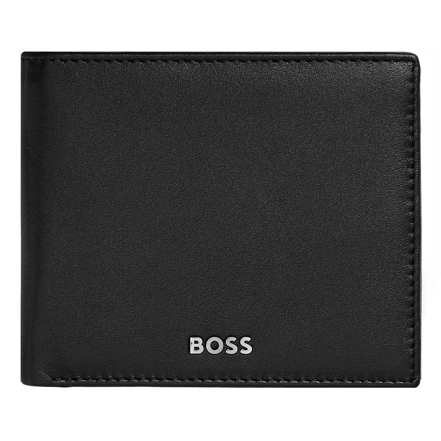 HUGO BOSS HLN403A Πορτοφόλι Classic Smooth Black Money Wallet