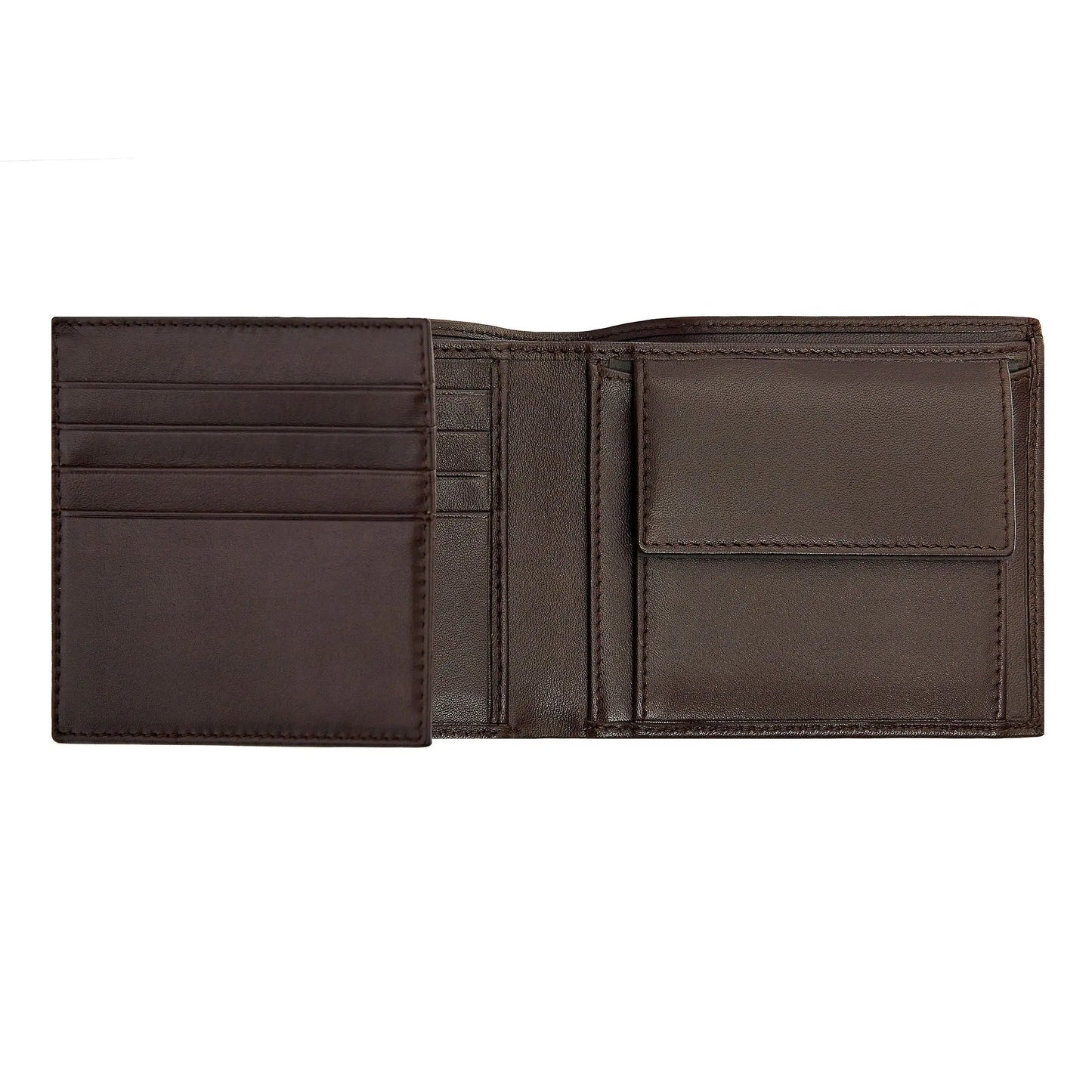 HUGO BOSS HLN403Y Πορτοφόλι Classic Smooth Brown Money Wallet