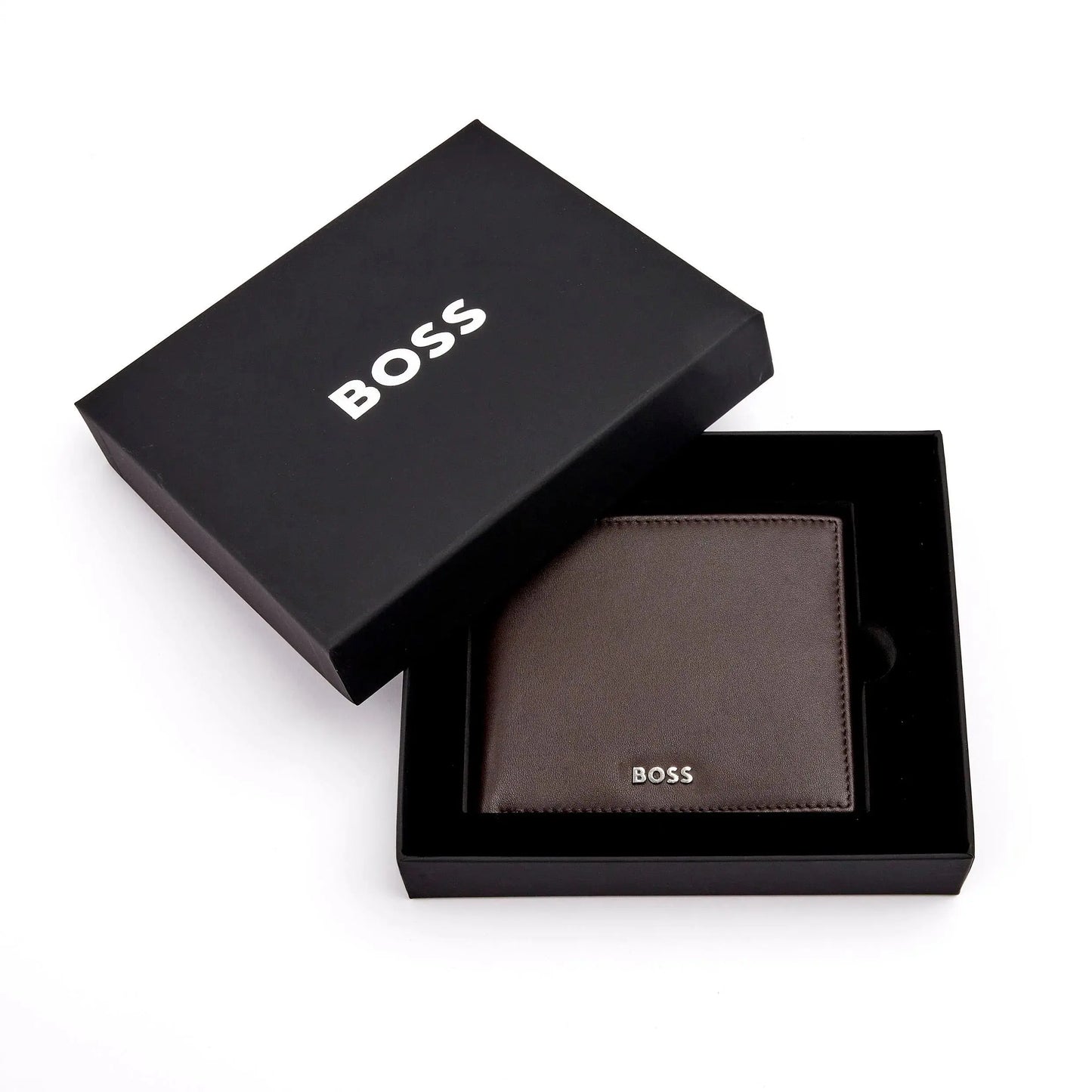HUGO BOSS HLN403Y Πορτοφόλι Classic Smooth Brown Money Wallet