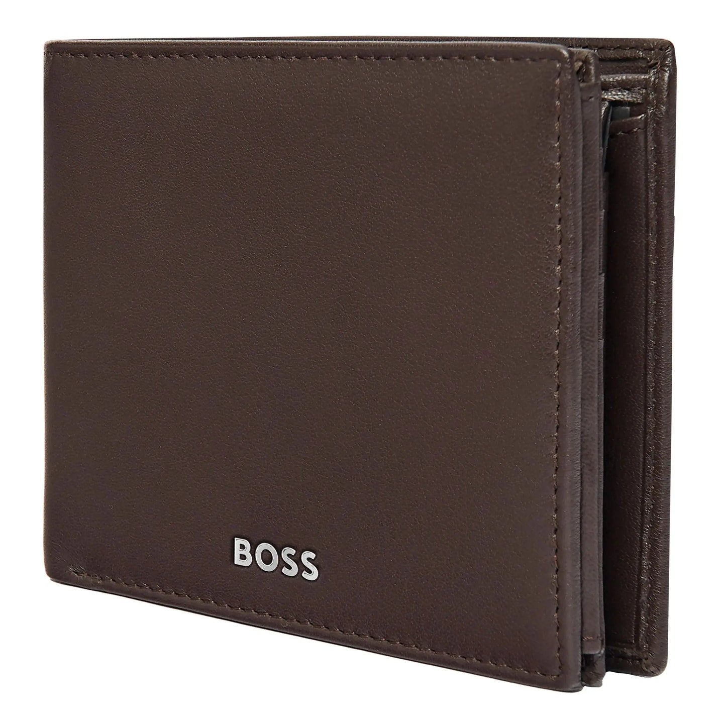 HUGO BOSS HLN403Y Πορτοφόλι Classic Smooth Brown Money Wallet