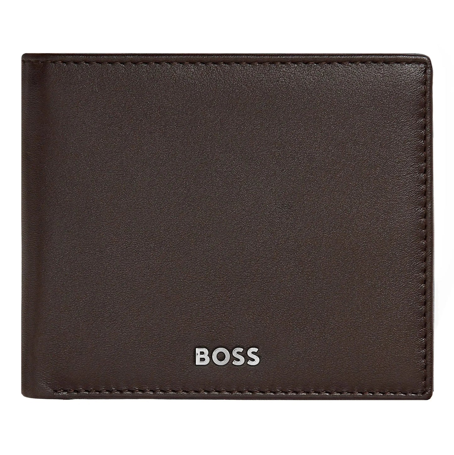 HUGO BOSS HLN403Y Πορτοφόλι Classic Smooth Brown Money Wallet