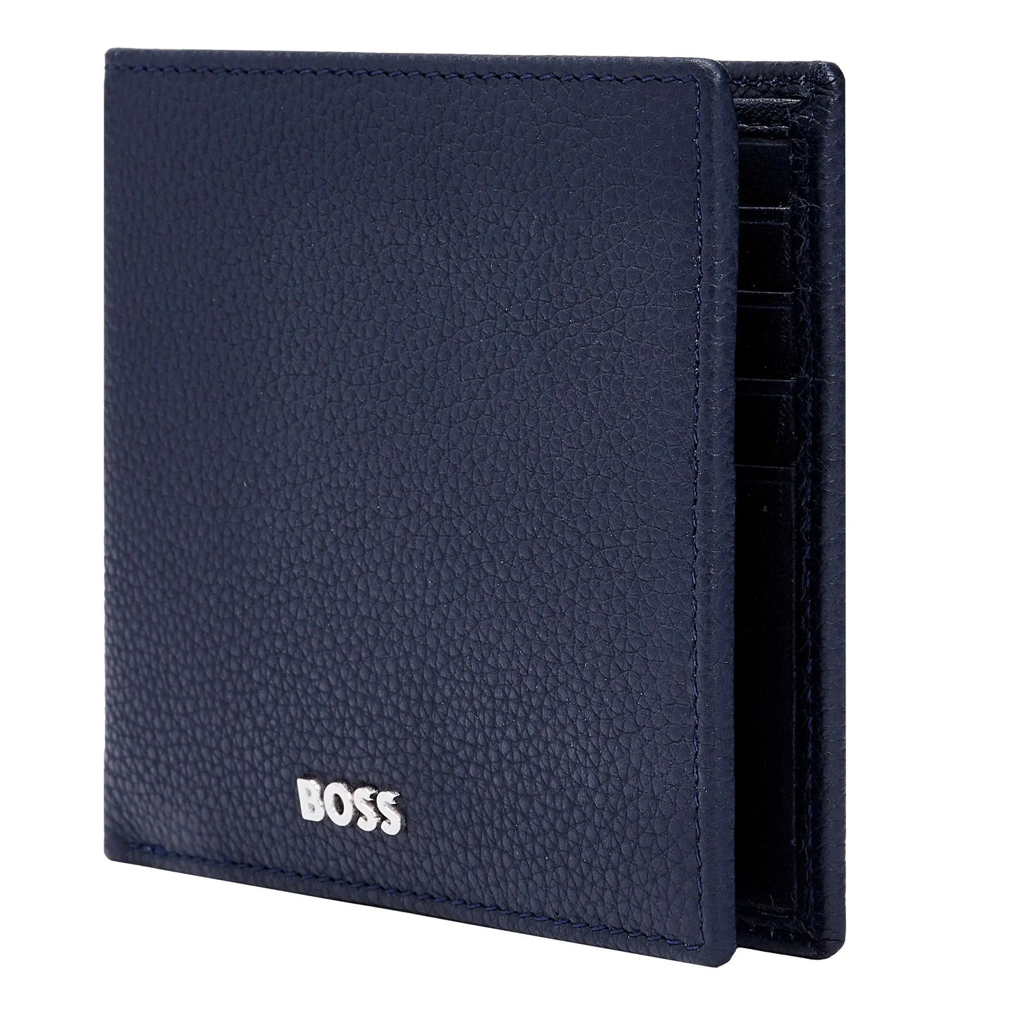 HUGO BOSS HLN416N Πορτοφόλι Classic Grained Blue Wallet