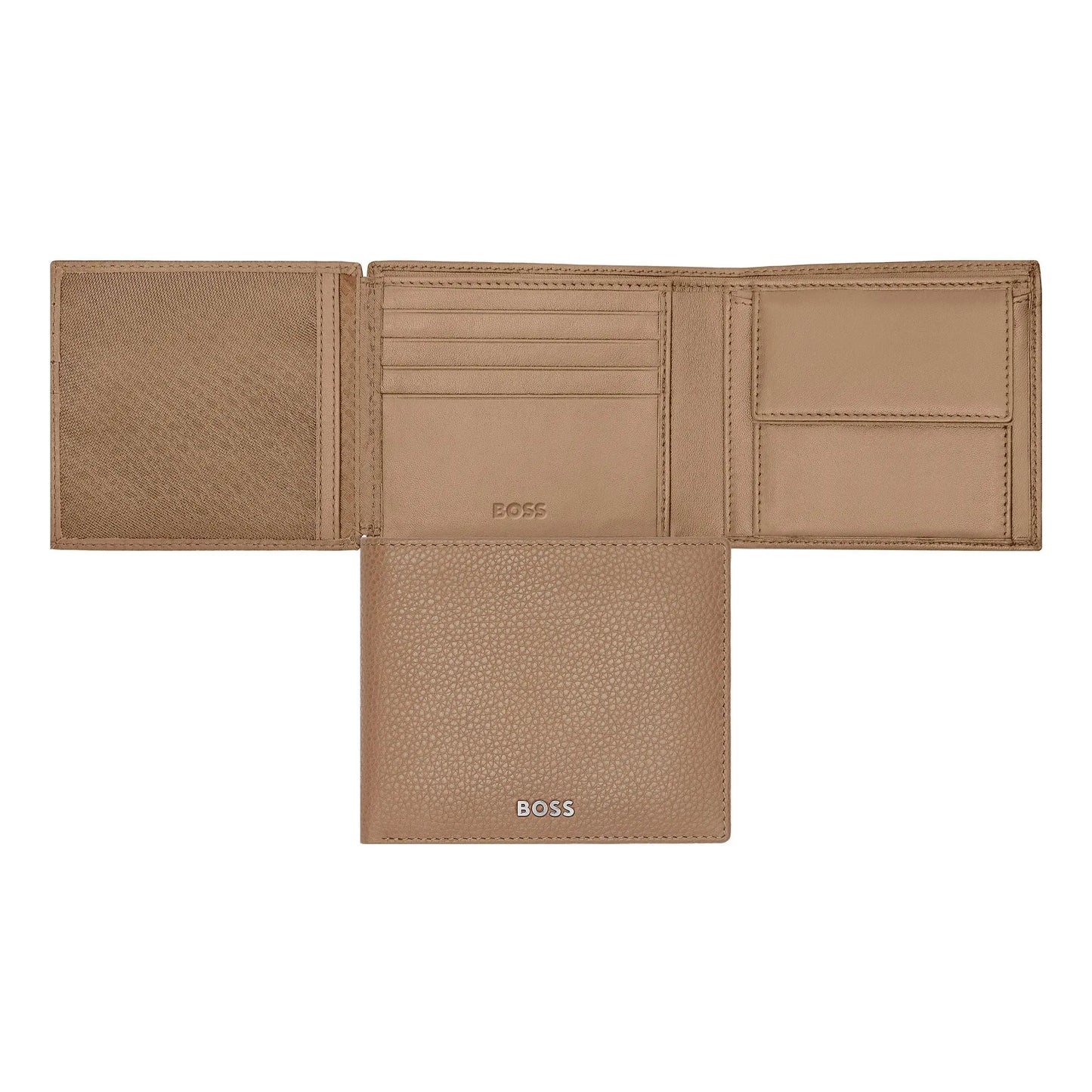 HUGO BOSS HLN416X Πορτοφόλι Classic Grained Camel Wallet
