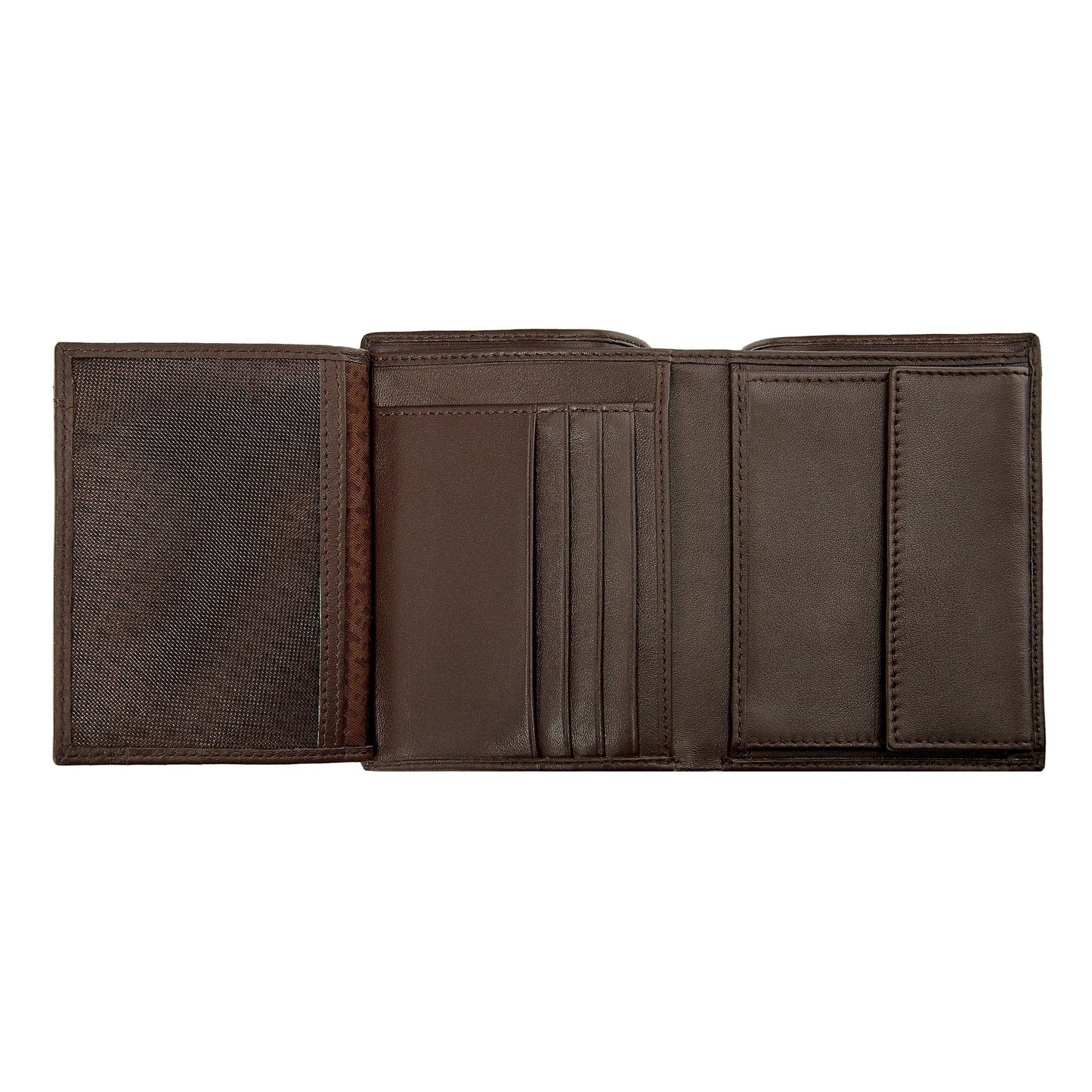 HUGO BOSS HLO403Y Πορτοφόλι Vertical Flap Classic Smooth Brown Wallet