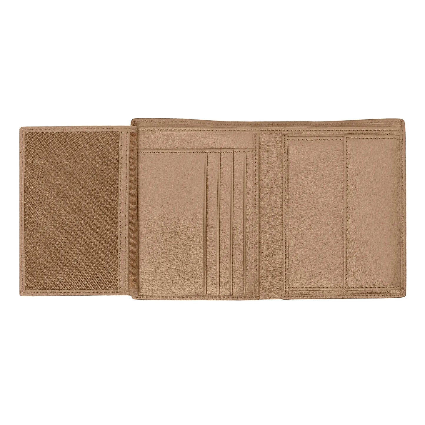 HUGO BOSS HLO416X Πορτοφόλι Vertical Flap Classic Grained Camel Wallet