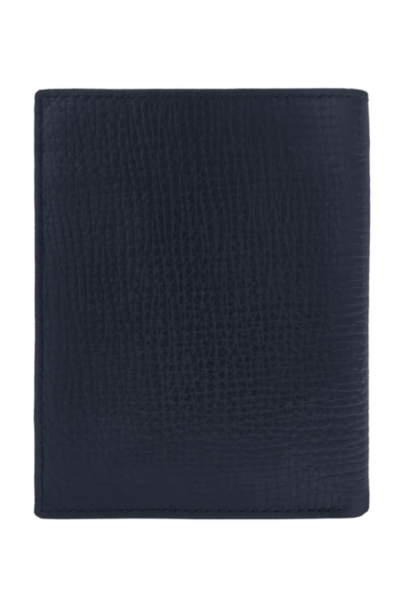 HUGO BOSS HLO632N Πορτοφόλι Grid Navy Flap Wallet