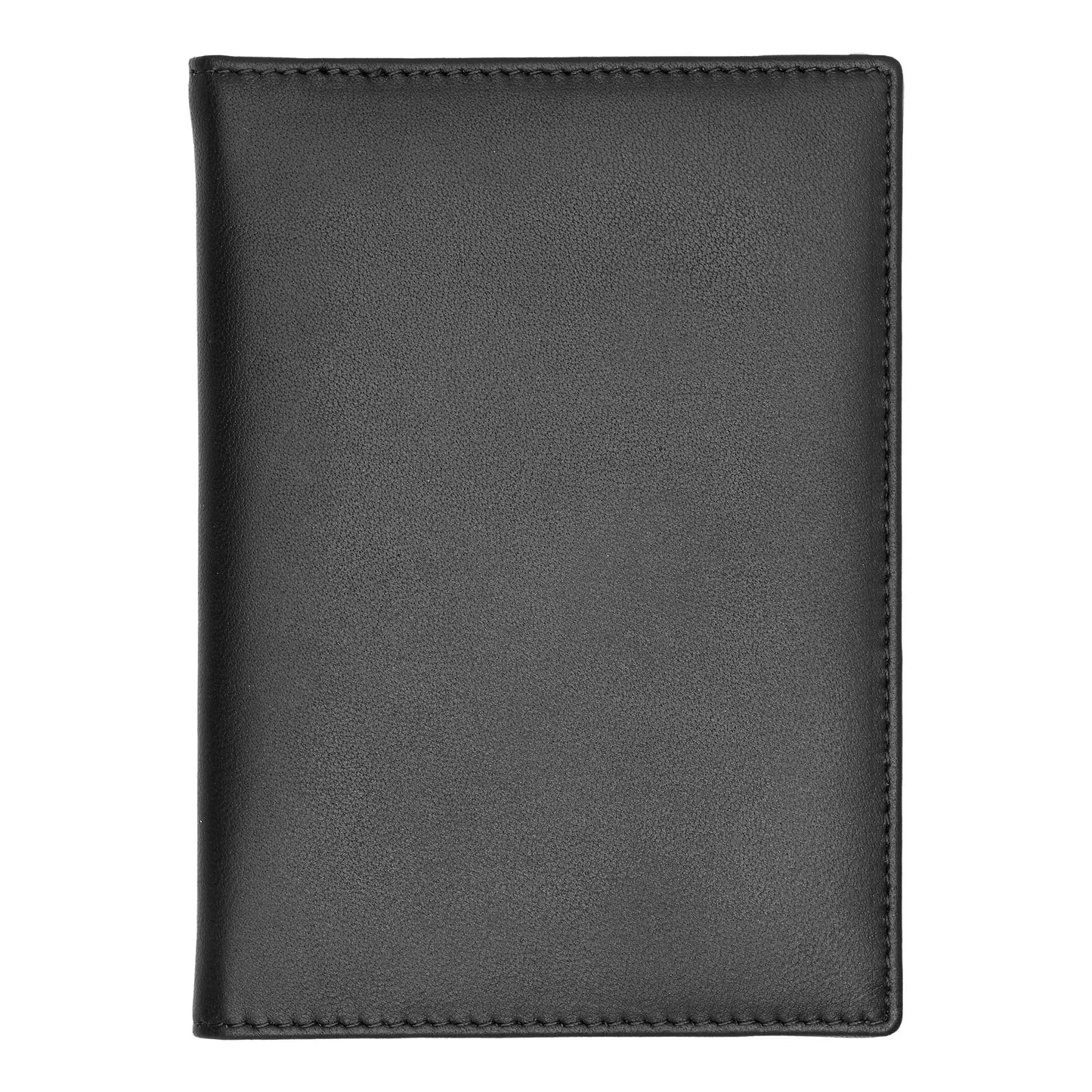 HUGO BOSS HLP403A Passport Holder Classic Smooth Black