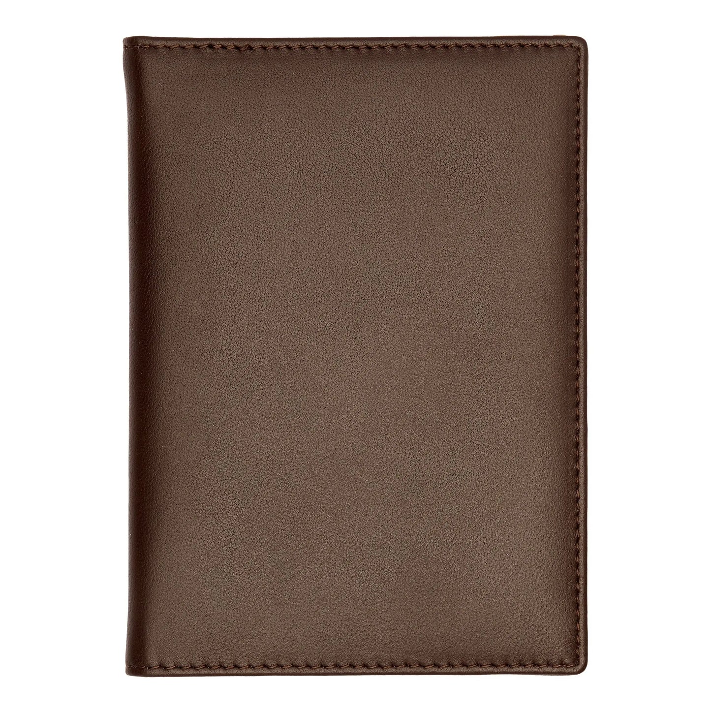 HUGO BOSS HLP403Y Passport Holder Classic Smooth Brown