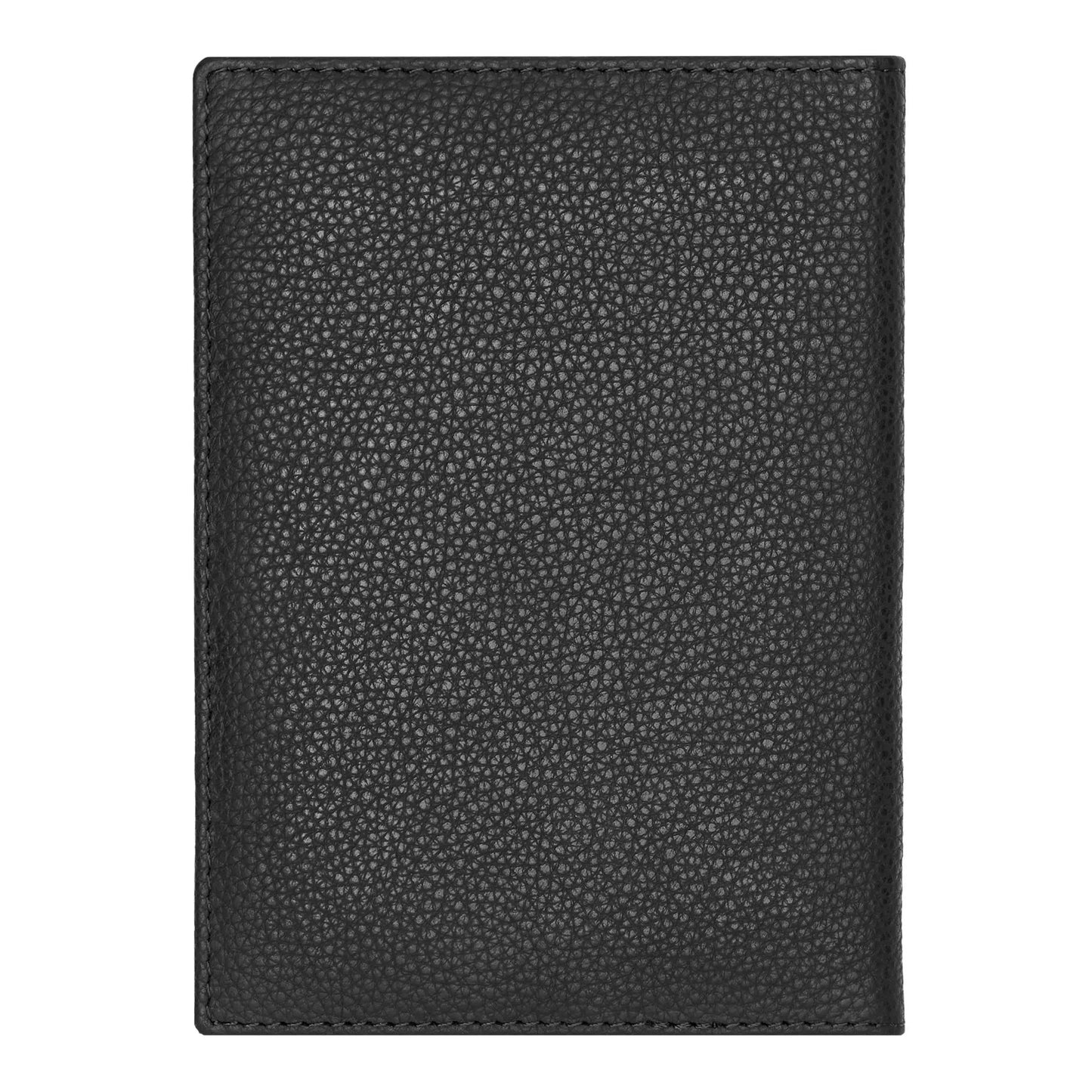 HUGO BOSS HLP416A Passport Holder Classic Grained Black