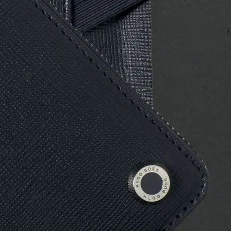 HUGO BOSS HDF309A A4 Cloud Matte Black Folder