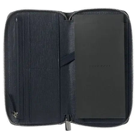 HUGO BOSS HDF309A A4 Cloud Matte Black Folder