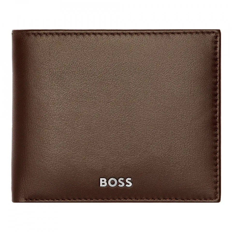 HUGO BOSS HLW403Y Πορτοφόλι Classic Smooth Brown Wallet