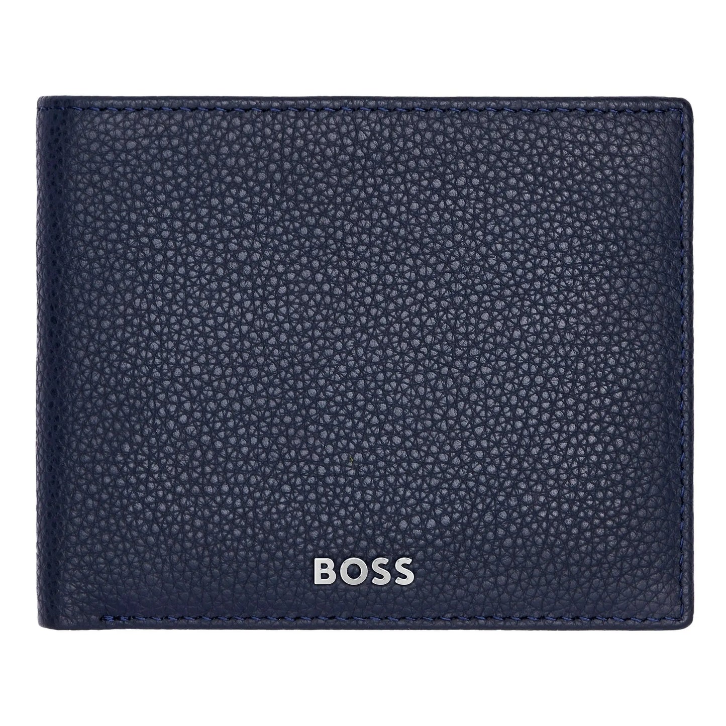 HUGO BOSS HLW416N Πορτοφόλι Classic Grained Blue Wallet