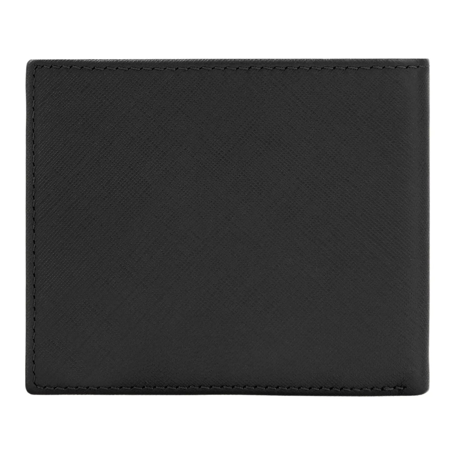 HUGO BOSS HLW526A Πορτοφόλι Double B Saffiano Black Wallet Hugo Boss