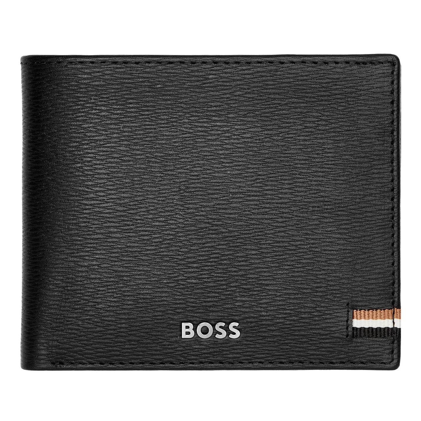HUGO BOSS HLY421A Πορτοφόλι Flap Iconic Black Wallet