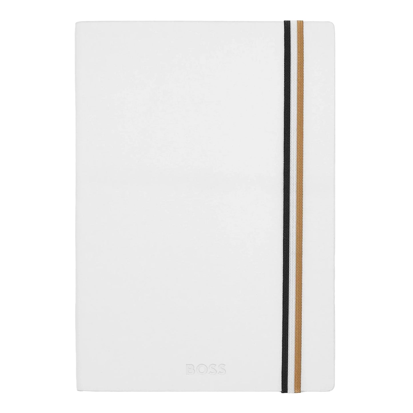 HUGO BOSS HNH321WL A5 Iconic White Lined Notebook