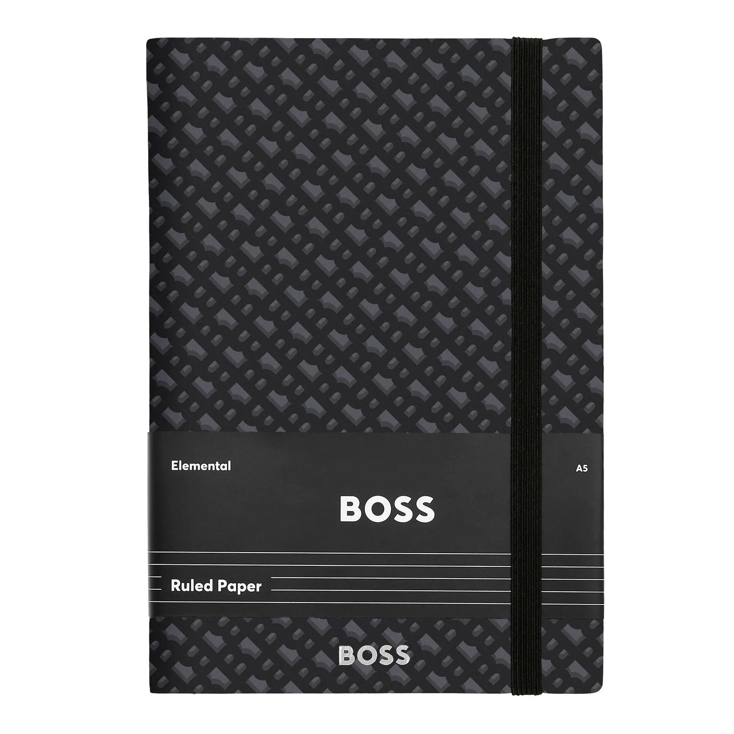 HUGO BOSS HNH121AD Notebook A5 Essential Storyline Black Notebook