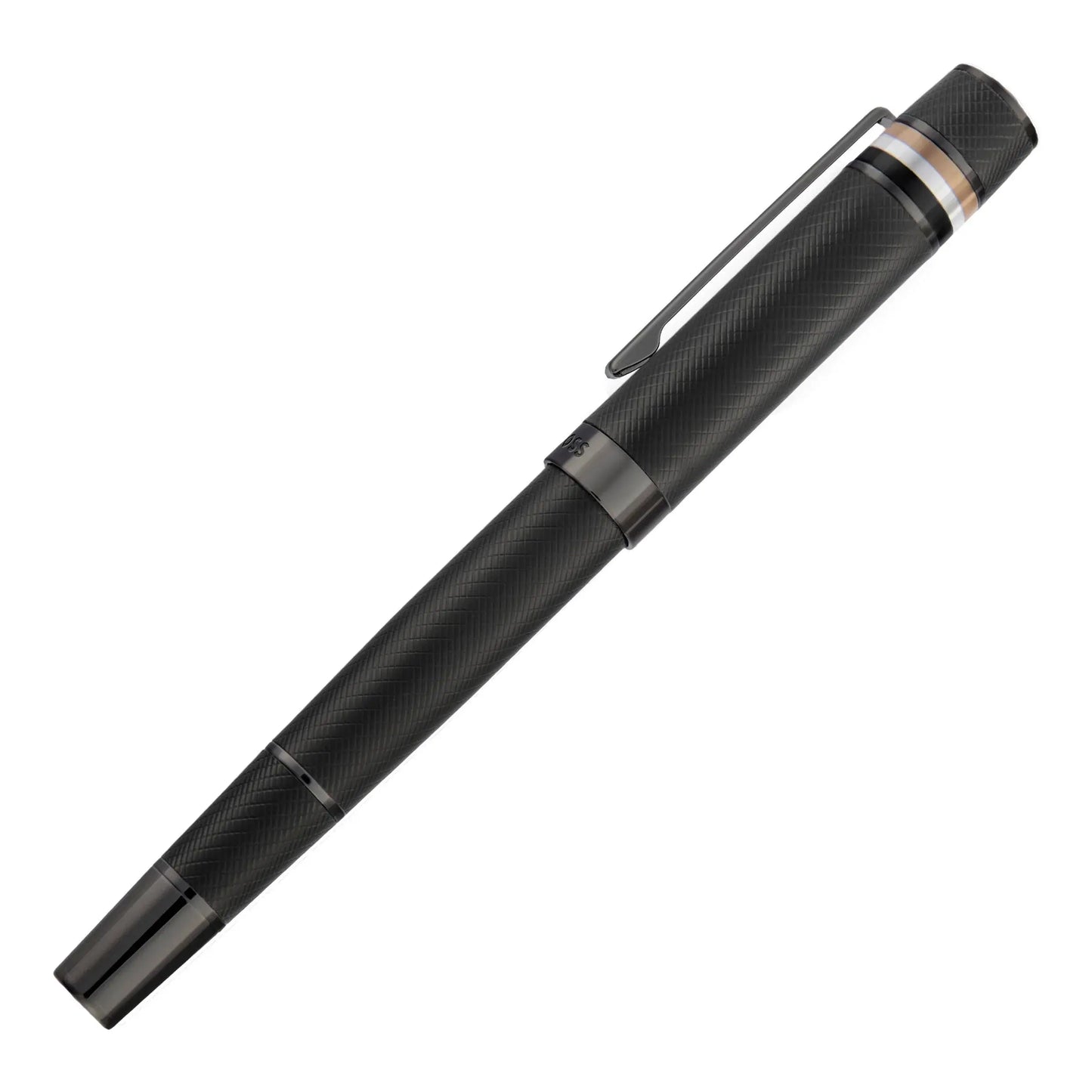 HUGO BOSS HSF5215A Στυλό Core Iconic Black Rollerball Pen