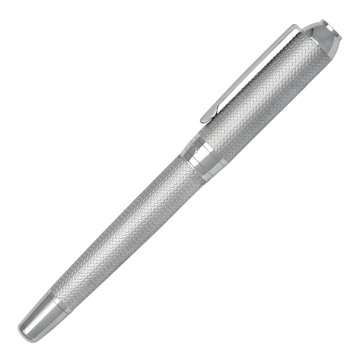 HUGO BOSS HSI4652C Πένα Elemental Silver Fountain Pen Hugo Boss