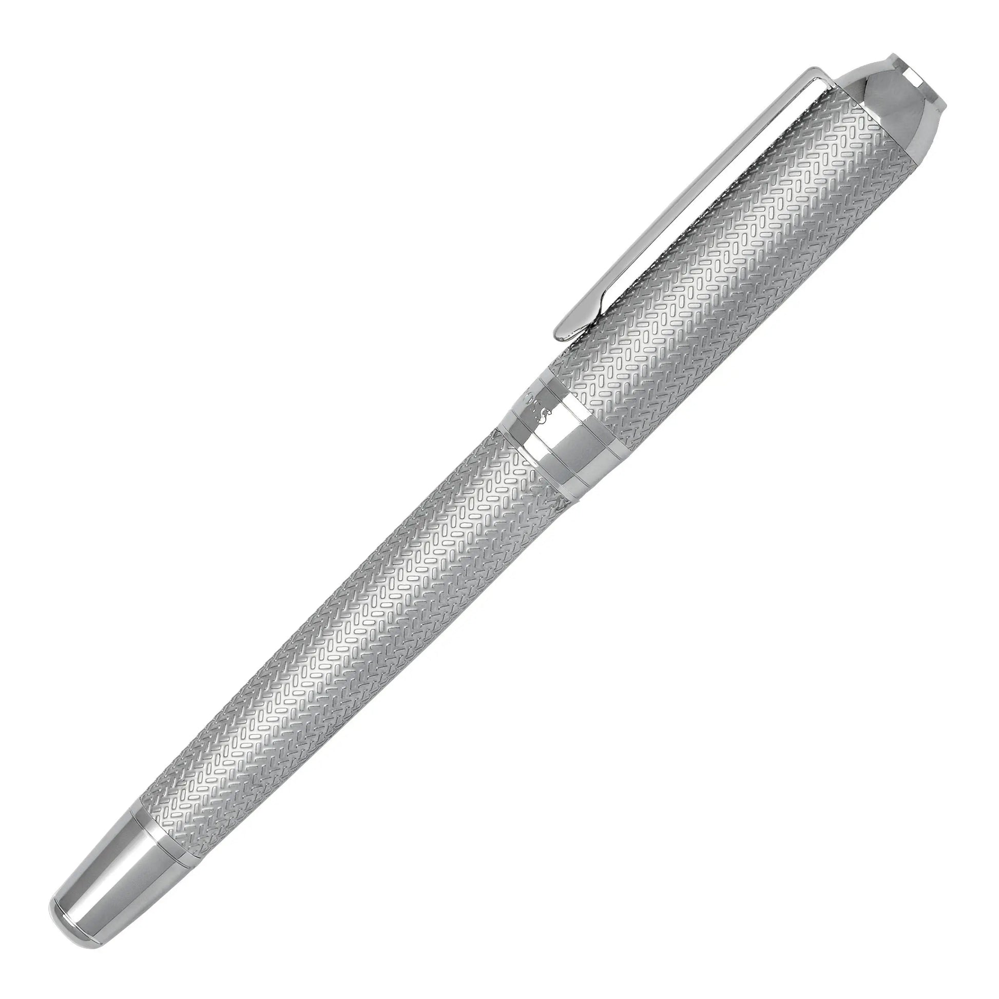 HUGO BOSS HSI4652C Πένα Elemental Silver Fountain Pen Hugo Boss