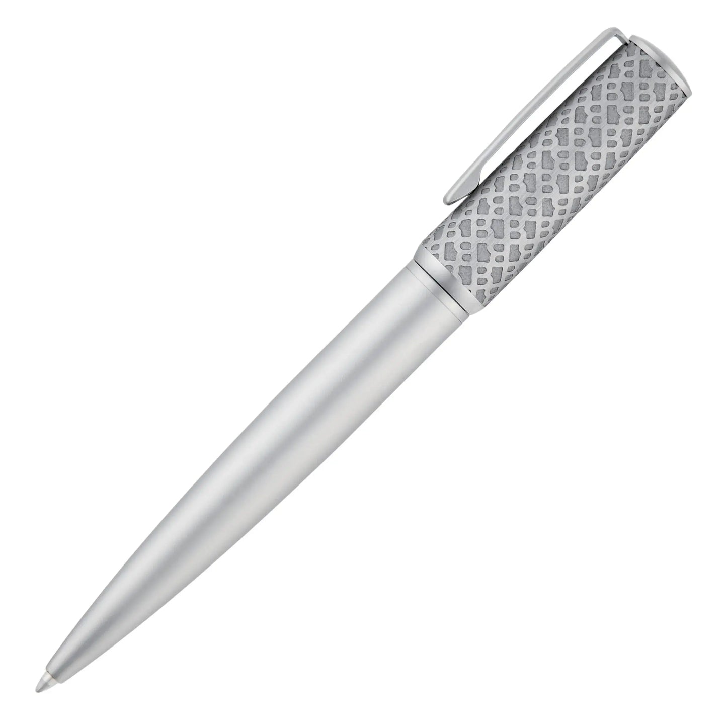HUGO BOSS HSI5964B Στυλό Arche Monogram Chrome Ballpoint Pen