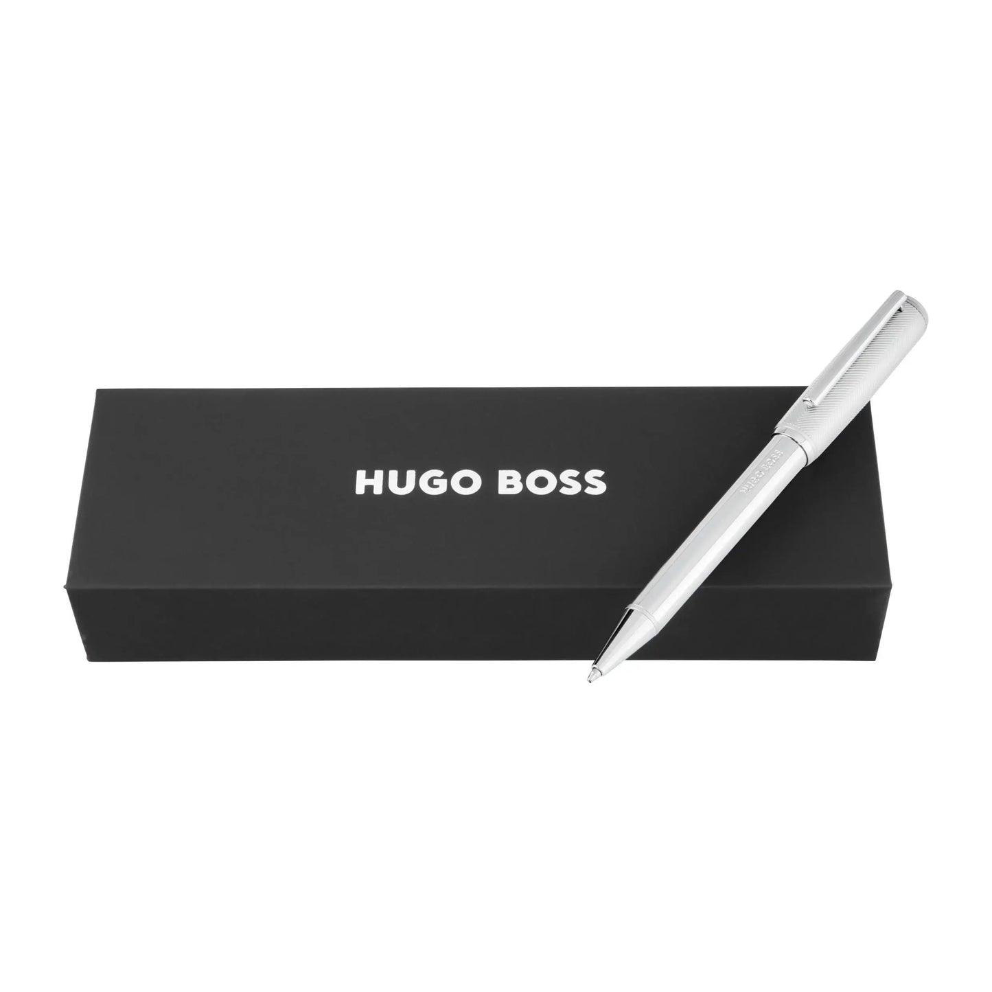 HUGO BOSS HSI0584D Essential Pinstripe Ballpoint Pen