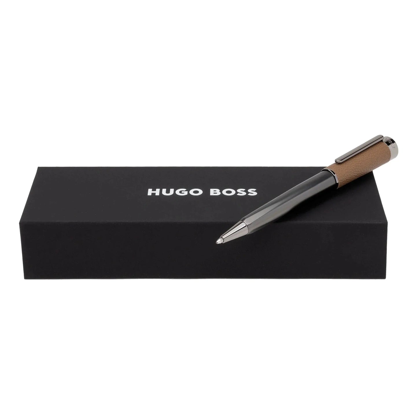 HUGO BOSS HSU3894X Στυλό Corium Camel Ballpoint Pen Hugo Boss
